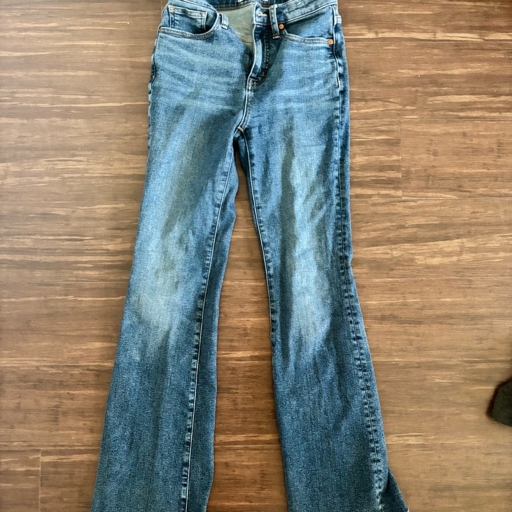 Madewell Medium Wash Flare Jeans | Size 27 | Barely Worn